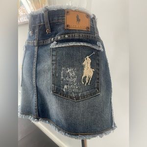 Ralph Lauren denim mini skirt - NEW with tags